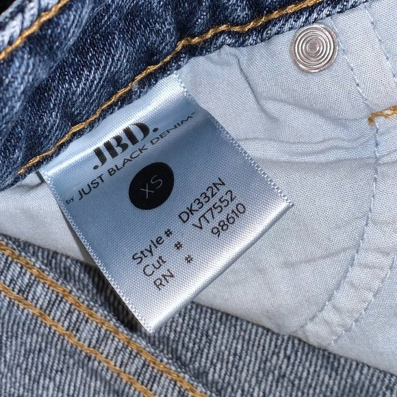 Just Black, Denim Skirt, Size XS - Picture 2 of 3